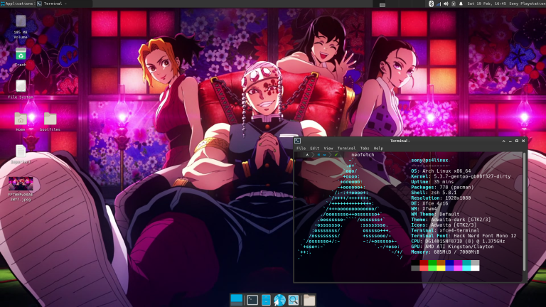 ARCH-LINUXPS4