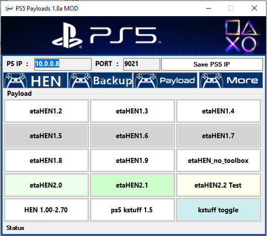 PS5 PAYLOAD